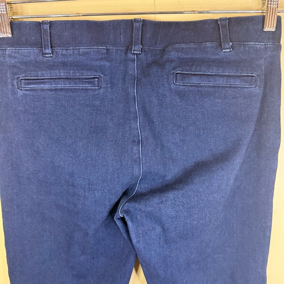 Betabrand Womens Pull On Flair Bootcut Denim Jeans Size Large Stretch Comfy - Picture 7 of 9